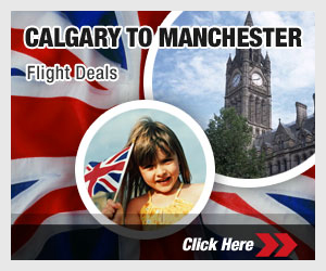 Calgary to Manchester