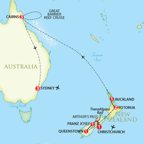 maps of australia and new zealand. Australia and New Zealand