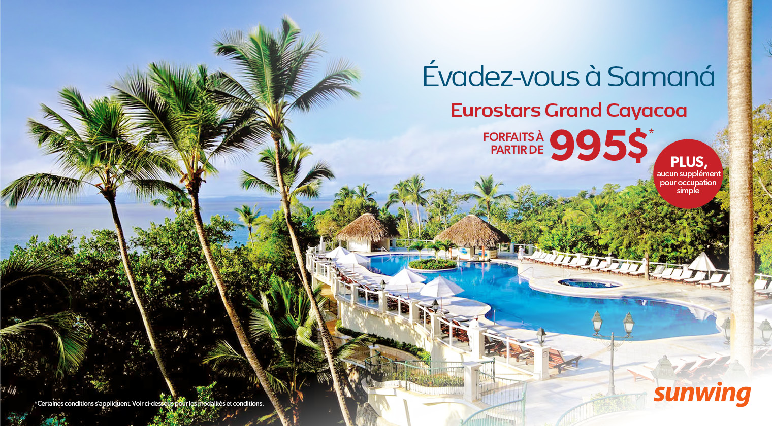 Débloquez de grandes économies hivernales. Economisez jusqu'à 800 $ par famille avec Vacances Sunwing