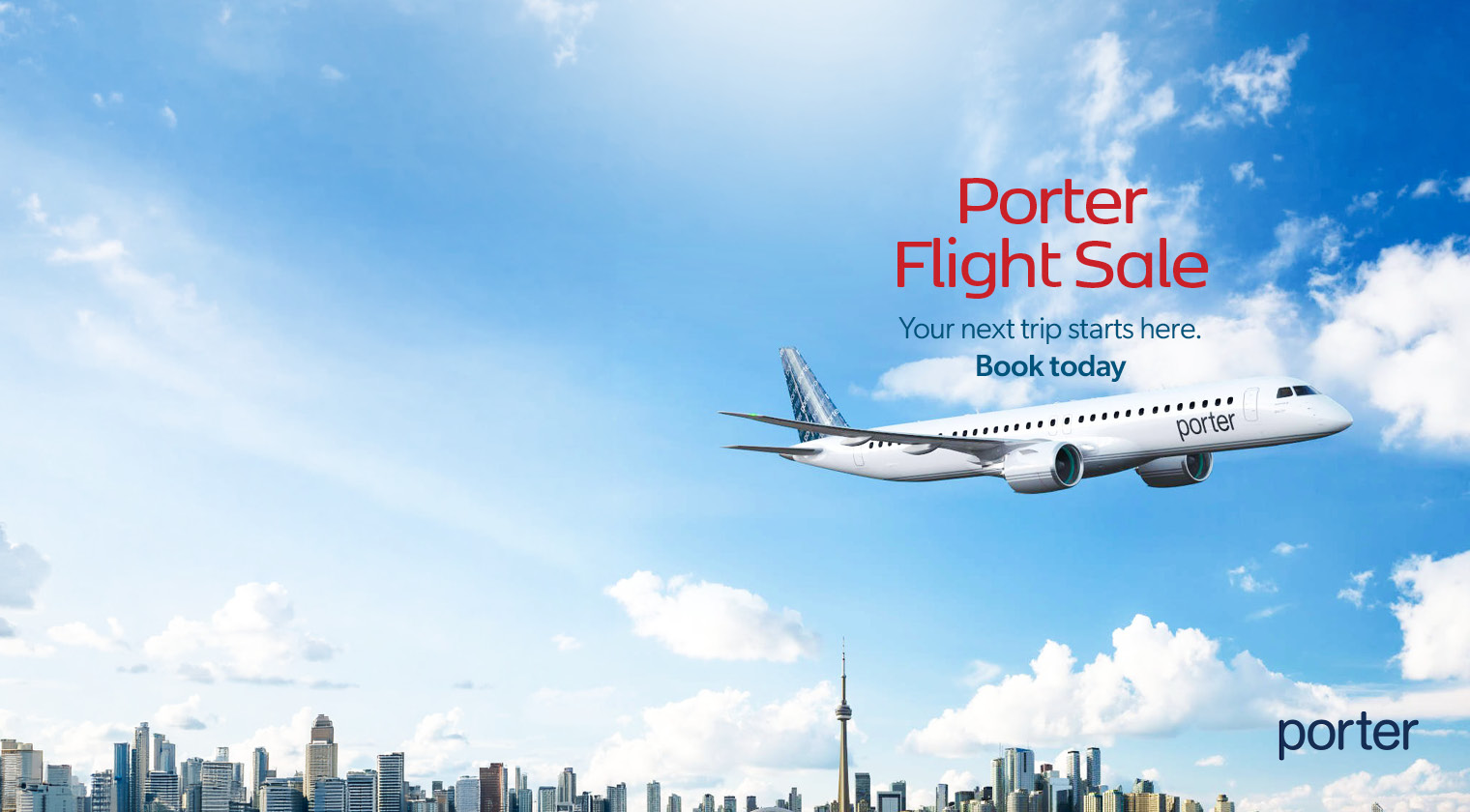 Great Savings on Porter Airlines