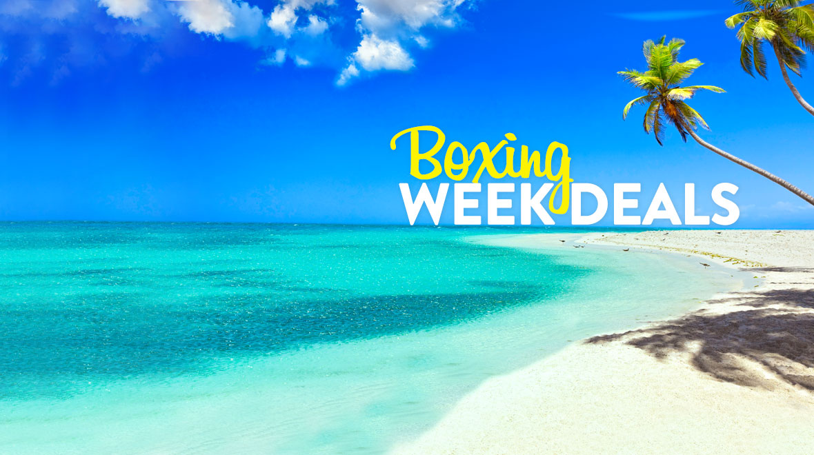 boxing week travel deals