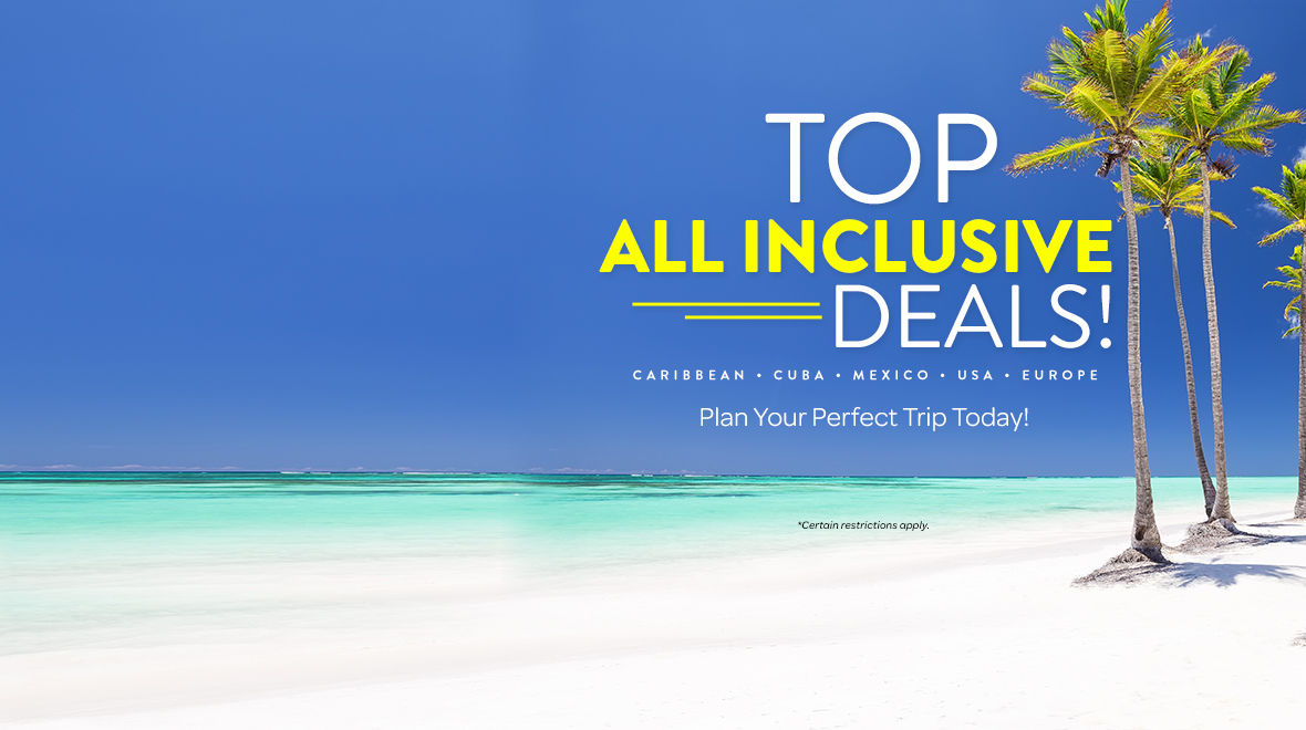 All Inclusive Vacations from Montreal | Cheap Vacation Packages | Red - All Inclusive Vacation Deals From Montreal